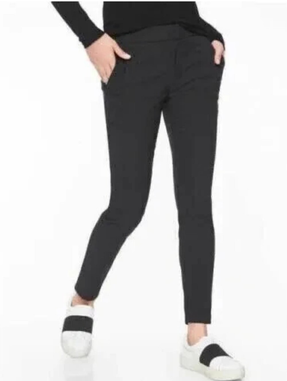 Athleta Wander Stash Slinny Pant Sz 4 Black